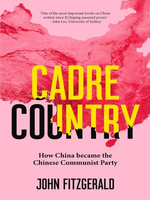 cover image of Cadre Country
